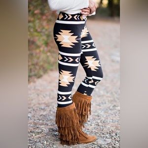 Western Aztec Leggings
